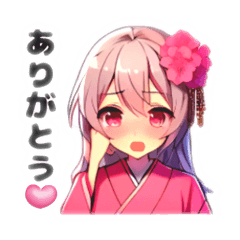 [LINEスタンプ] 春姫ちゃんたちのちょっとキュンする会話