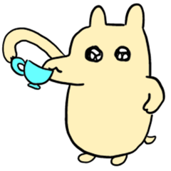 [LINEスタンプ] きゅびはむ