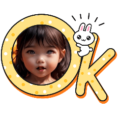 [LINEスタンプ] かわいい娘のスタンプ＠