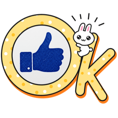 [LINEスタンプ] 私のOKスタンプ40個