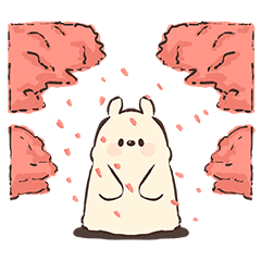 [LINEスタンプ] ふわふわやさしいプリンのともだち！