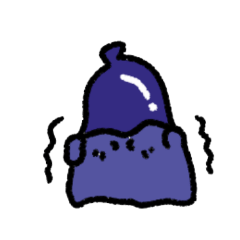 [LINEスタンプ] ふとっちょなすびくん