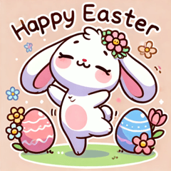 [LINEスタンプ] ブラブラのうさぎのスタンプ@SFW