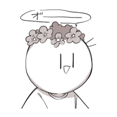 [LINEスタンプ] きょうもげんきにいきている