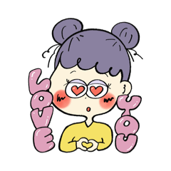 [LINEスタンプ] Pretty Girls♡