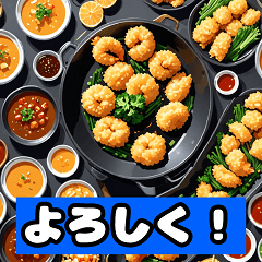 [LINEスタンプ] おいしそーグルメスタンプ