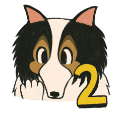 [LINEスタンプ] シェルティのジョナサン トークスタンプ2