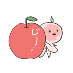 [LINEスタンプ] りんごクラゲ