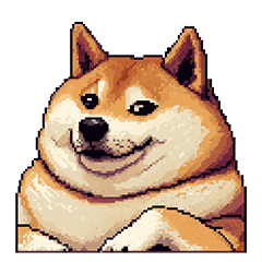 [LINEスタンプ] 短文で伝える太っちょ柴犬