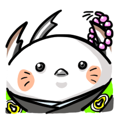 [LINEスタンプ] シマエナガのお坊さん