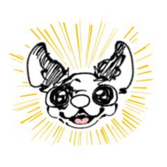 [LINEスタンプ] 表情豊かなチワワ達