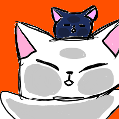 [LINEスタンプ] なまくびねこ