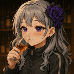 [LINEスタンプ] 紫咲ルナ