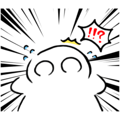 [LINEスタンプ] もちまるスタンプ〜！