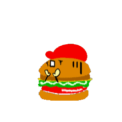 [LINEスタンプ] 株バーガーくん①