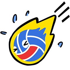 [LINEスタンプ] バレーアナリスト 日常生活