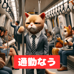 [LINEスタンプ] お仕事にゃんこ2
