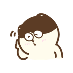 [LINEスタンプ] こまり顔のハチワレさん2