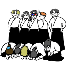 [LINEスタンプ] お騒がせ弓道4