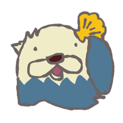 [LINEスタンプ] ラッコくんとおしゃべり②文字なし