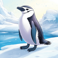 [LINEスタンプ] ペンギンの種類を覚えよう
