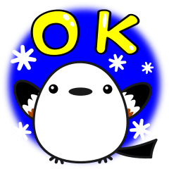 [LINEスタンプ] もちかわシマエナガ