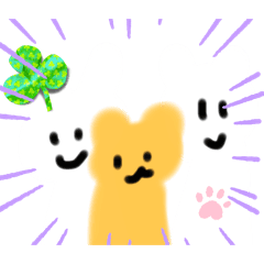 [LINEスタンプ] もこもこうさぎLINEスタンプ4