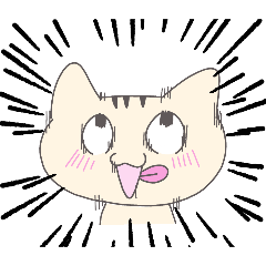 [LINEスタンプ] ねこっここスタンプ
