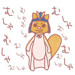 [LINEスタンプ] ムシャサビ！