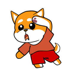 [LINEスタンプ] 柴犬の捜索隊