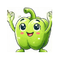 [LINEスタンプ] ベジタブル動画