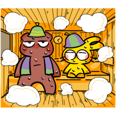 [LINEスタンプ] サウサちんスタンプ‼️♨️