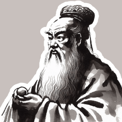 [LINEスタンプ] 古代偉人名言集-東洋版