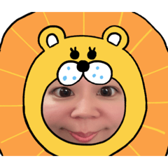 [LINEスタンプ] Happy Aya chan