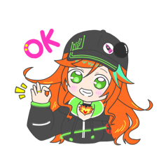 [LINEスタンプ] 【 修正版 】陽愛ハルカのスタンプ