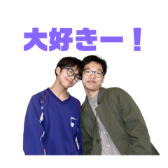 [LINEスタンプ] のぐちゅう×れんぺいスタンプ