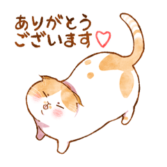 [LINEスタンプ] 毎日使える☆猫のるぅさんスタンプ【敬語】