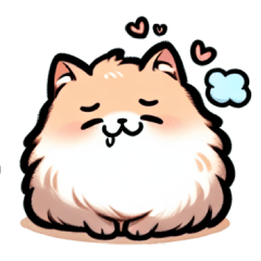 [LINEスタンプ] かわいいわんこのすたんぷシリーズ(茶ポメ)