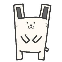 [LINEスタンプ] うさック