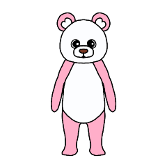 [LINEスタンプ] チェリーピンクベア