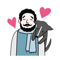 [LINEスタンプ] 僕とタッポ