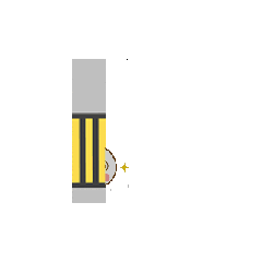 [LINEスタンプ] 動くこっそりくん