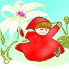 [LINEスタンプ] 妖精さんの森に春が来た