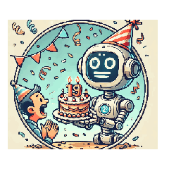 [LINEスタンプ] ロボット・コミュニケーション