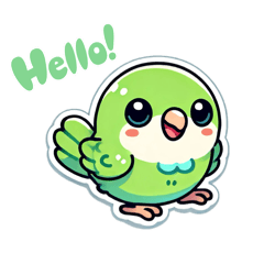 [LINEスタンプ] 英語でマメルリハ