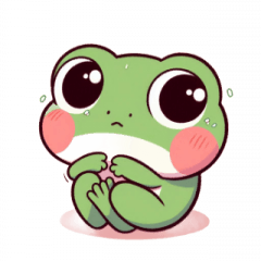 [LINEスタンプ] カエル くたくた