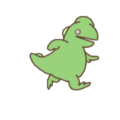 [LINEスタンプ] いまいち感情が読めない恐竜さん 第三弾！