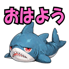 [LINEスタンプ] 生きたぬいぐるみのガブリン