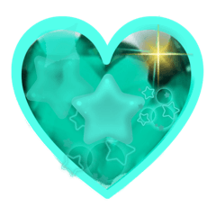 [LINEスタンプ] ❤️ハート.1.0