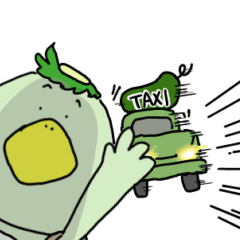[LINEスタンプ] ついてないカッパスタンプ